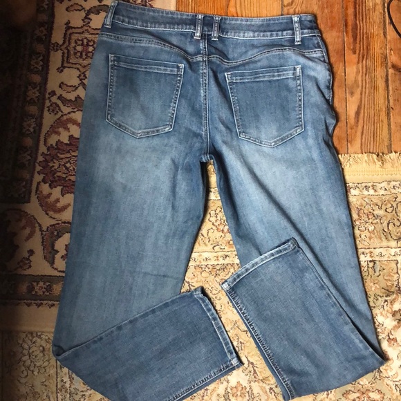 CHICOS size 8 (1/M) Platinum Ultimate Fit Jean EU - Picture 2 of 8